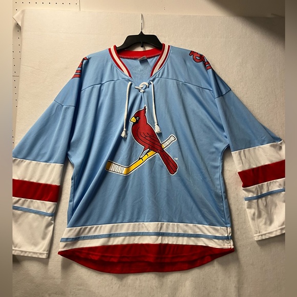 St Louis Cardinals Blues Hockey Baseball 2023 Stadium Giveaway Jersey Size XL - Picture 1 of 3